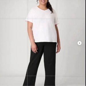 Hanes EcoSmart Black Sweatpants fleece size small new